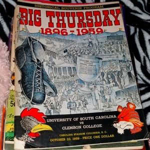 Clemson football game program